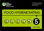 The Chipped Potato has a Food Hygiene rating of 5